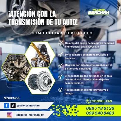 Transmisión y embrague